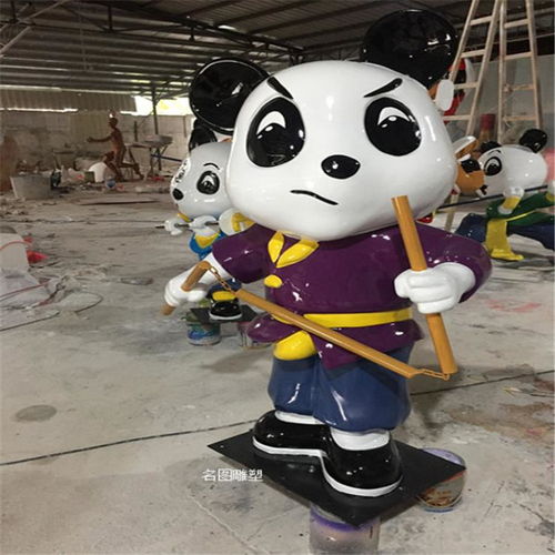 惠州玻璃钢卡通雕塑定做校园形象卡通雕塑