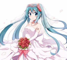 二次元壁纸手绘头像动漫少女初音婚堆糖,美好生活研究所