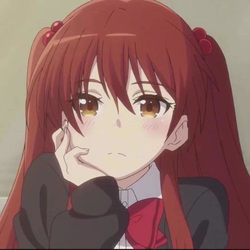 动漫头像生活需要微笑