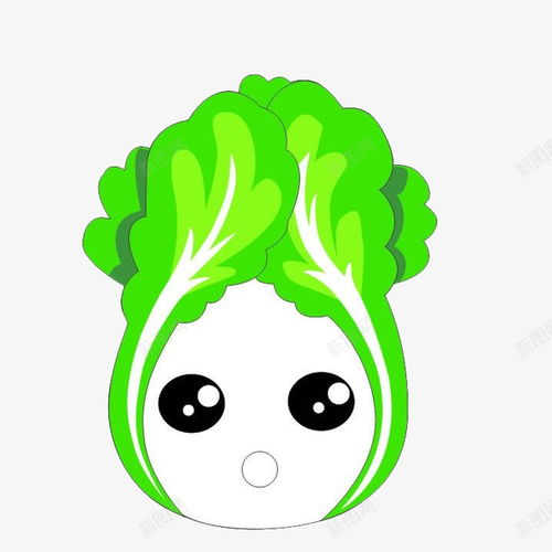 卡通大白菜形象免抠png设计图片免费下载页面网页平面电商创意素材大白菜素材