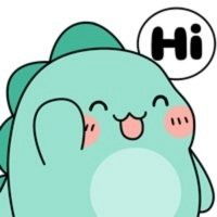 绿恐龙头像卡通微信头像图片大全