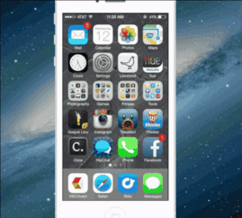 超多动态gif图片让快速熟悉ios7全新界面和功能