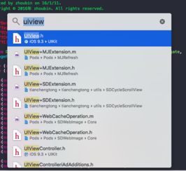 ios开发之xcode快捷键大全