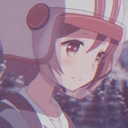 招桃花温柔动漫女生头像24
