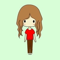 清新小女生你的形象