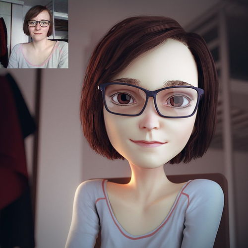 想拥有皮克斯动画脸3d艺术家立体美颜了解一下