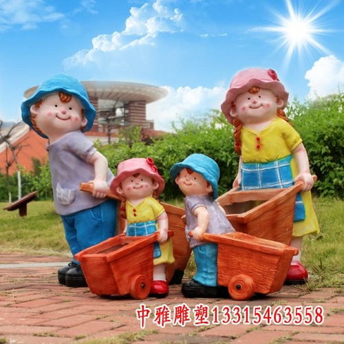 玻璃钢卡通小汽车雕塑南阳玻璃钢雕塑车厂家中雅雕塑