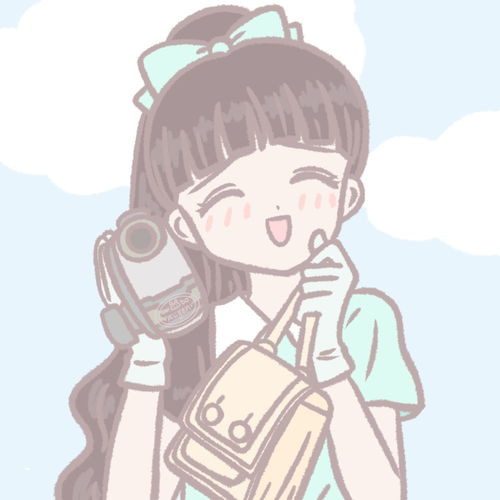 头像温柔知世卡通头像