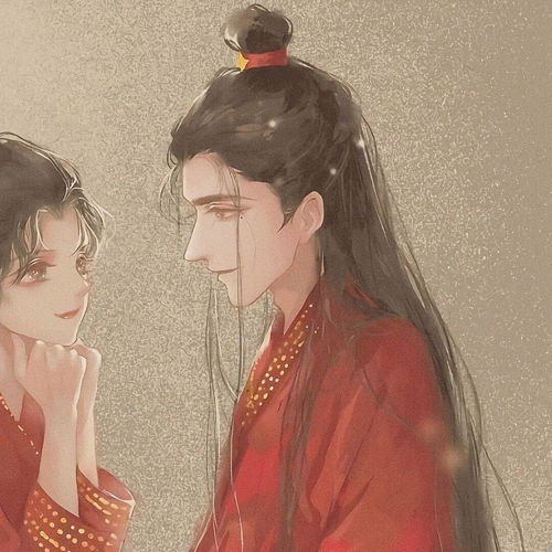 和对象换腻歪的情侣头像昂