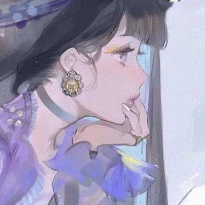 绝美蓝色系动漫头像值得保存