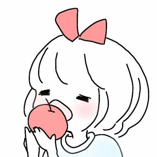 简笔画微信头像不笑运气变差一笑脸就变大