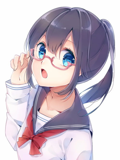 当她们戴上眼镜二次元眼镜娘