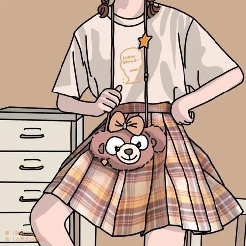 可爱动漫姐妹头像你拍一,我拍一,我们的友谊天下第一腾讯新闻
