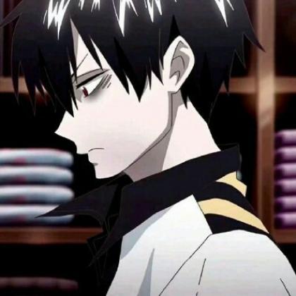 经典动漫男生头像伤感的,死在感情二字上了