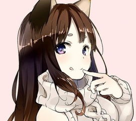 谁有这样的图片动漫的,要可爱一点的,男女都行要有猫耳这种