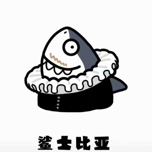 动漫头像可爱小鲨鱼男女生头像,今天也是傻瓜的一天