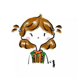 机灵搞怪的女生卡通微信头像