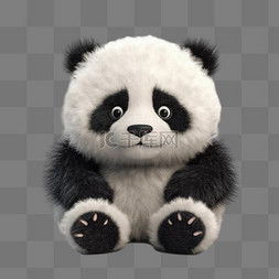熊猫卡通3d图片熊猫卡通3d图片素材免费下载千库网