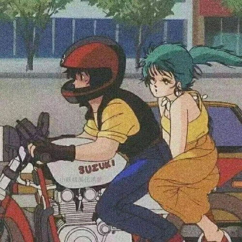 动漫头像男女机车情头