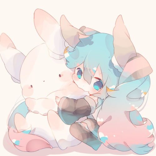 头像可爱q版初音未来动漫头像
