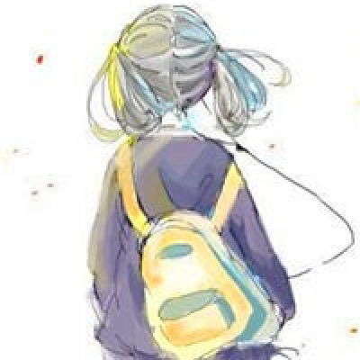 背影手画像女头像绝版高冷女头动漫背影