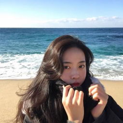 海边女神个性清新头像美好的事情是和你看海