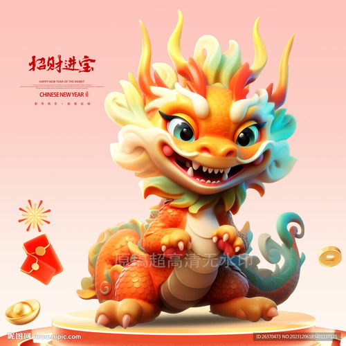 3d龙设计图