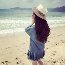 qq头像海边唯美背影女生图片怠慢你的人就是不在意你的人