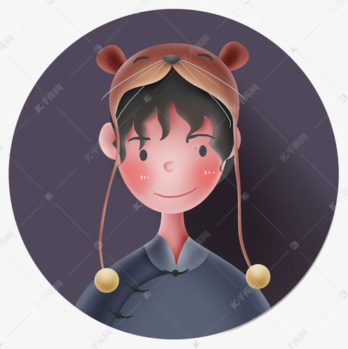 鼠年男孩头像素材图片免费下载千库网