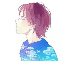 动漫超帅男生侧脸头像图片未望到最清都可以庆幸