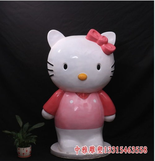 奇特的熊猫玻璃钢雕塑商丘猫树脂雕塑订制