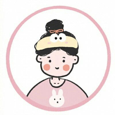 4人团体头像卡通图片适合四人用女生团体头像