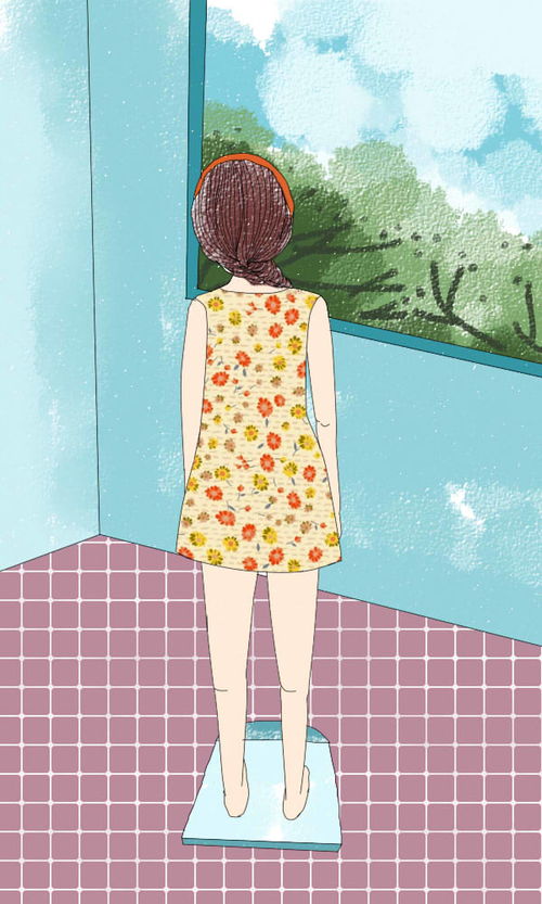 原创同人插画手绘人物头像封面壁纸动漫街拍怀旧少女壁纸头像小清新水彩背景图每日一画银子丽