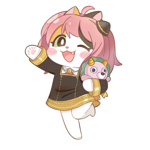 3头像小可爱cosplay间谍过家家