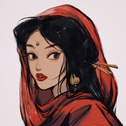 有没有酷酷的女生动漫头像,显得高冷那种