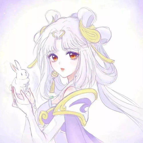 动漫女生头像干净的浅色系绝美动漫头像