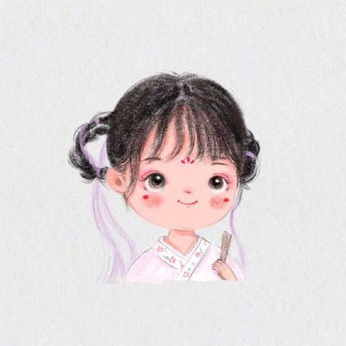 有没有好看的短发动漫女头像