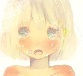 有没有像这种哭泣的女孩子动漫头像