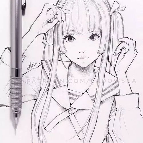 90后美女的二次元漫画如同夏天的清风冬日的暖炉