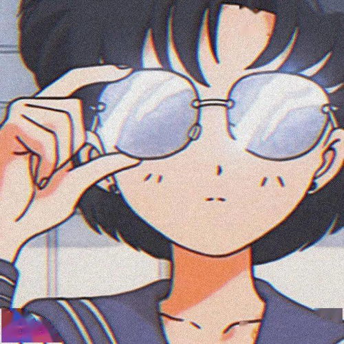 动漫女生头像少女的眼应该满怀清明大意和温柔阳光
