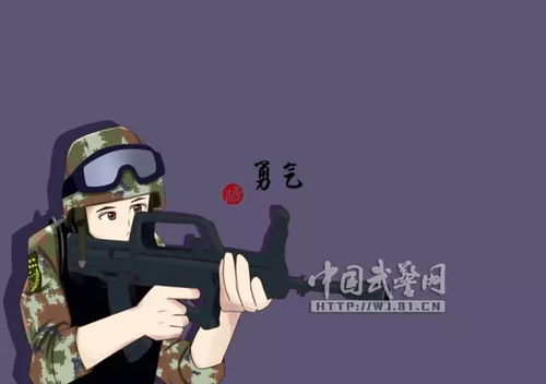 军迷漫画武警漫画像来袭,请收好