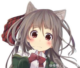 二次元动漫头像长着耳朵的梦幻女生狐妖小仙女了解一下