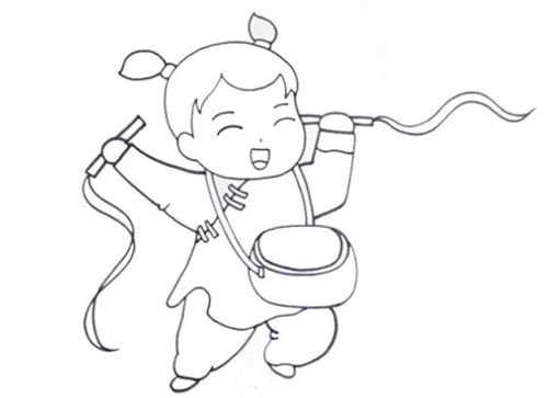 年画的简笔画有哪些图片