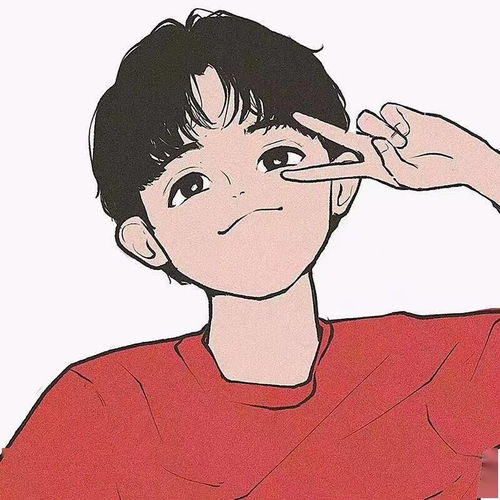 手绘情侣头像爱你是我最重要的事情