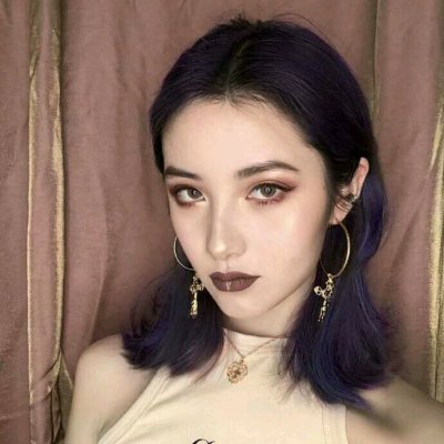 个性颓废霸气女生头像超拽冷酷,寻找残留的幸福的女人