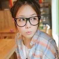 戴眼镜女生头像