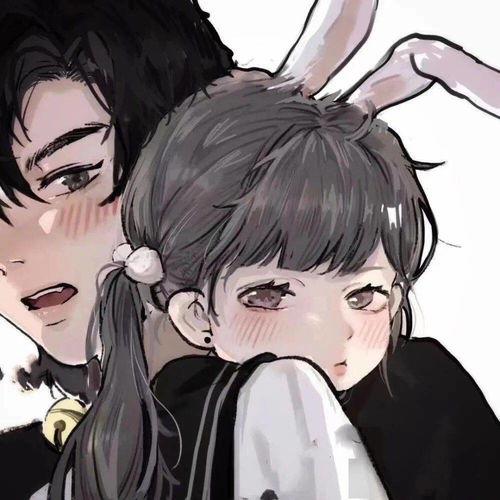 可爱好看的情侣头像啊