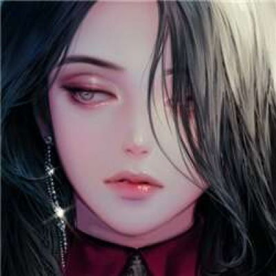 微信头像女动漫霸气时尚卡通微丧头像女