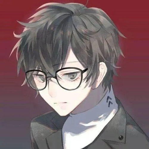红色系男生漫头跨年男头