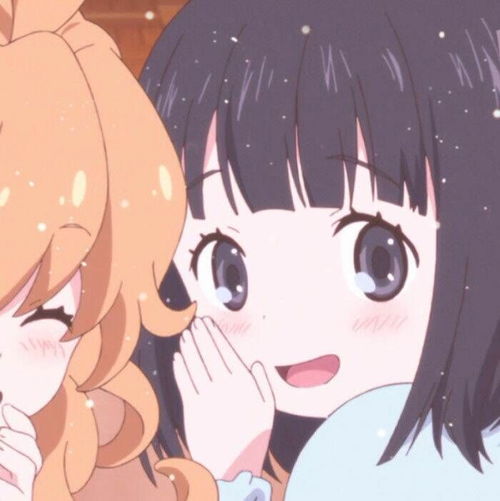 有哪些少女心动漫闺蜜头像无水印